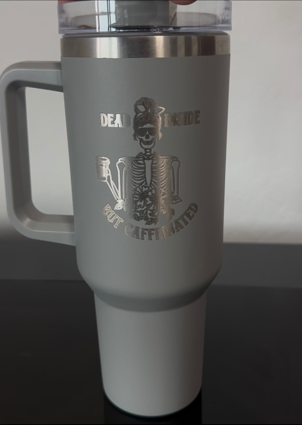 forty ounce engravable tumbler