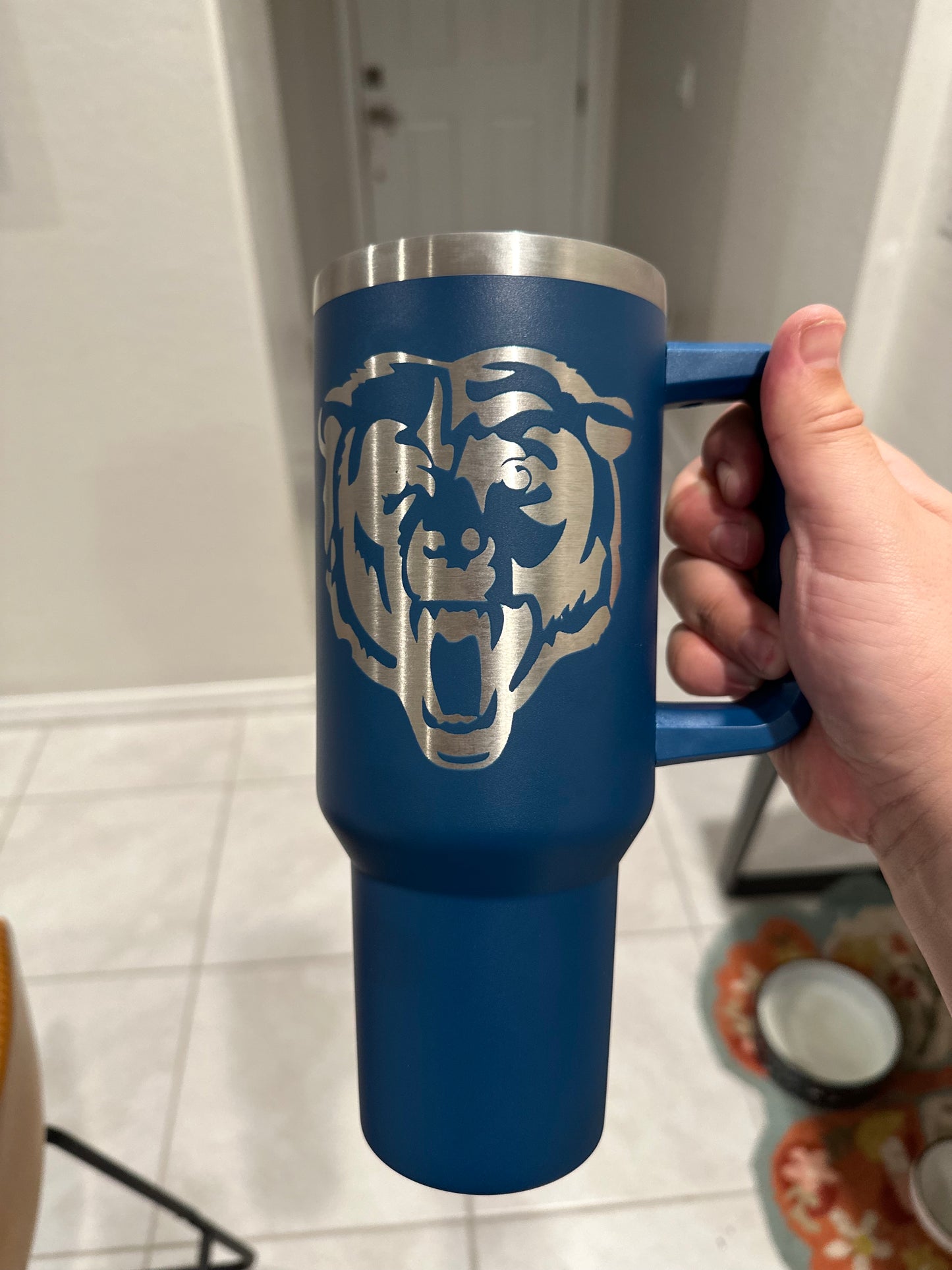 forty ounce engravable tumbler