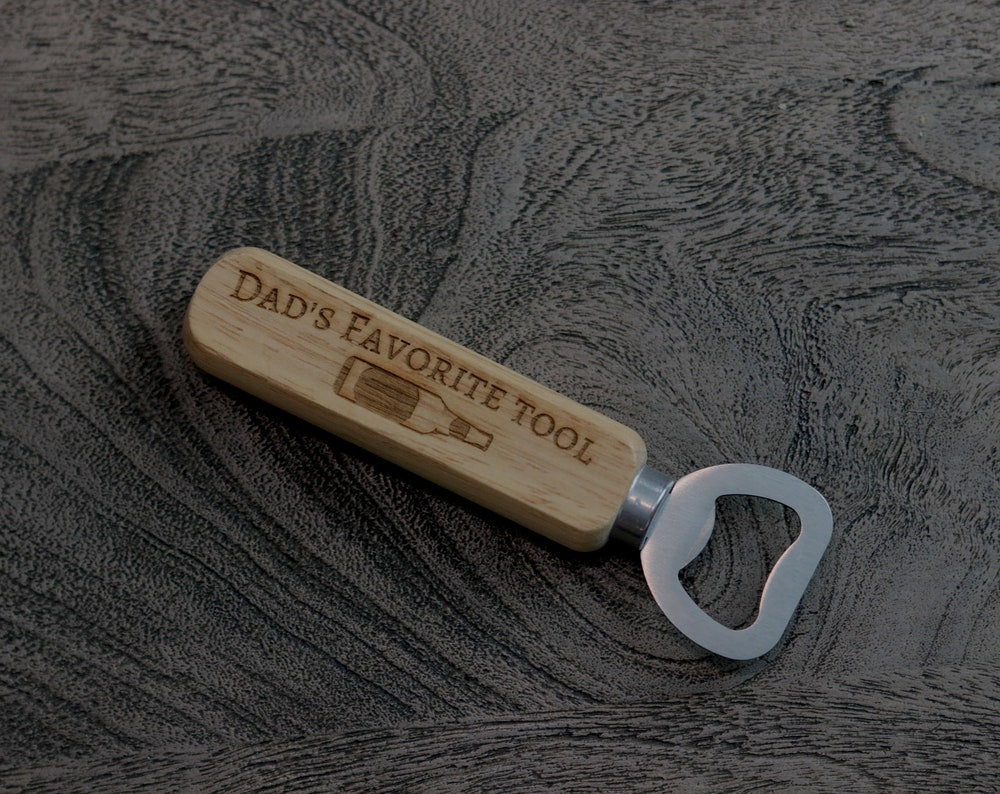 wooden bottle opener